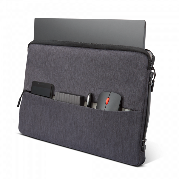 GX40Z50941 Lenovo 14-inch Laptop Urban Sleeve Case - Grey - Image 4