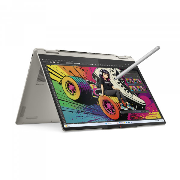 83JR001LRM - Yoga 7 2-in-1 14AKP10 Seashell - Ryzen AI 5 340, 24GB, 1TB NVMe, 14"T, Win 10 Home - Image 6