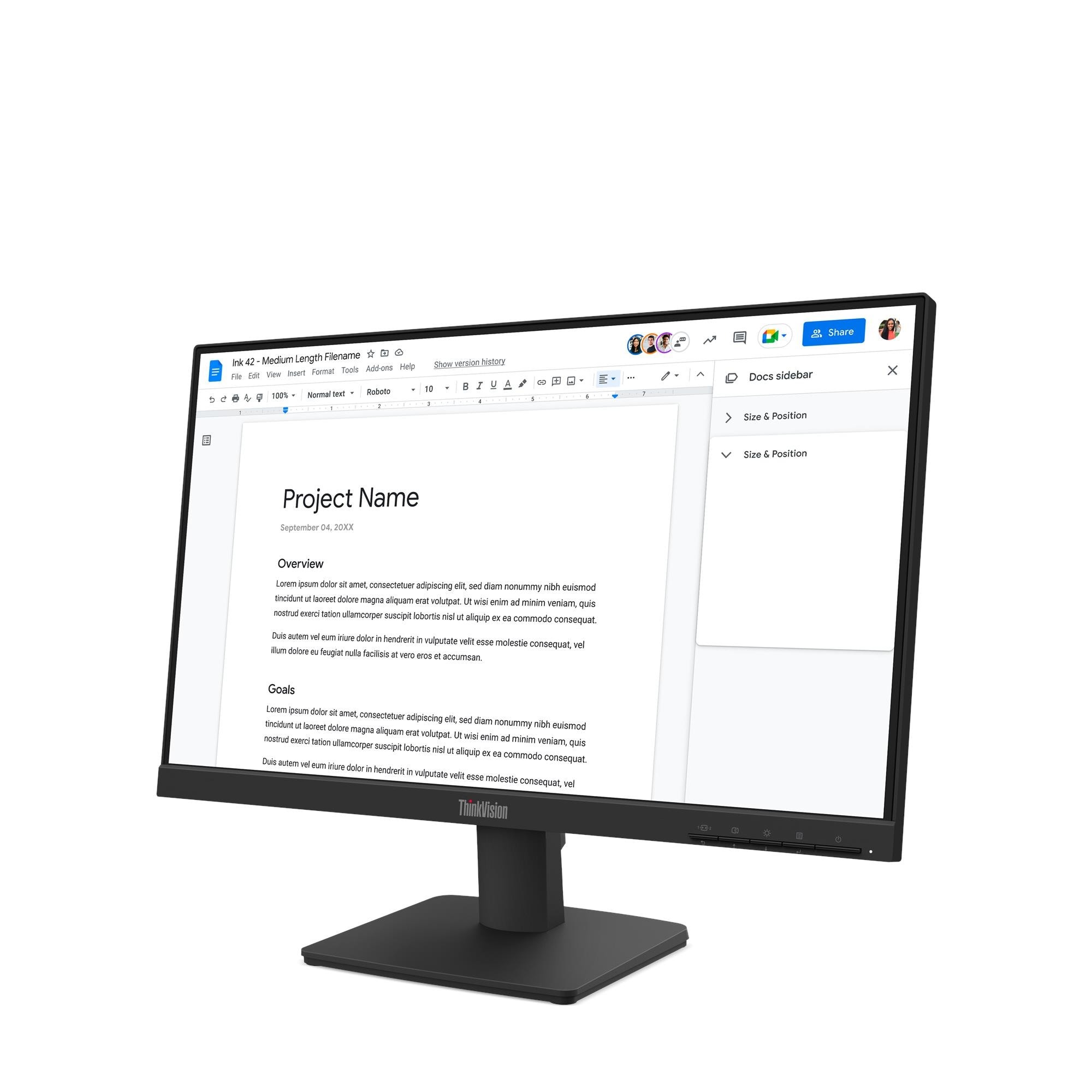 64CBKAT6EU – ThinkVision S22-4e- 21,5″- FHD IPS AG (1920 X 1080)