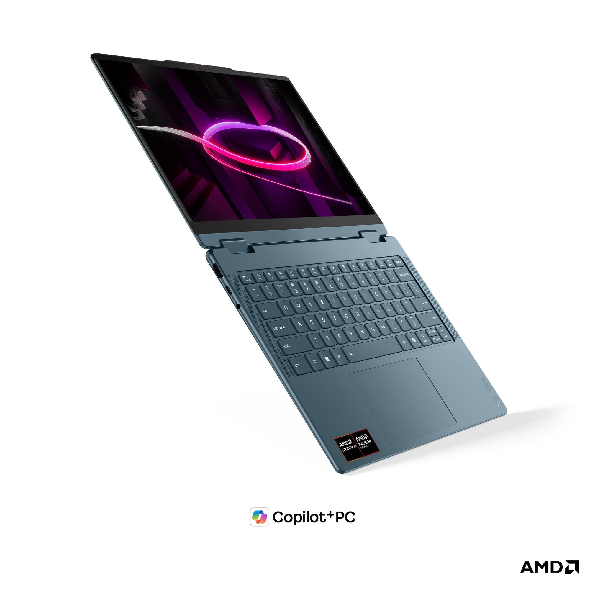 83TD002BRM - Yoga 7 2-in-1 14AGP11 Tidal Teal- Ryzen AI 7 445, 32GB, 1TB, 14"T, Win 11 Home - Image 4